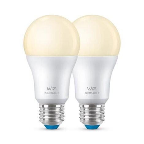 WiZ SET 2x LED žárovka E27 A60 8W (60W) 806lm 2700K IP20, stmívatelná 7