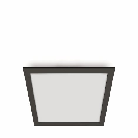 WiZ přisazený LED 36W 3400lm 2700-6500K IP20 60x60cm, černý 7