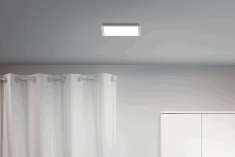 WiZ přisazený LED panel 12W 1000lm 2700-6500K IP20 30x30cm, bílý 2