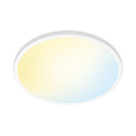 WiZ SuperSlim přisazené LED svítidlo 32W 3800lm 2700-6500K IP20 55cm, bílé 1