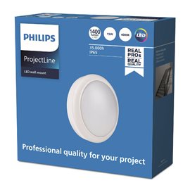 LED (interiérové) nástěnné svítidlo Projectline rnd 1400lm 4000K
