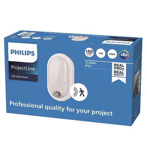 LED (interiérové) nástěnné svítidlo Projectline ovl 1400 4000K Sen 1