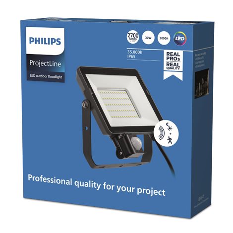 LED vodotěsný světlomet Projectline 30W 3000K Sensor 2