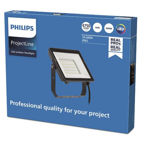 LED vodotěsný světlomet Projectline 50W 4000K 3