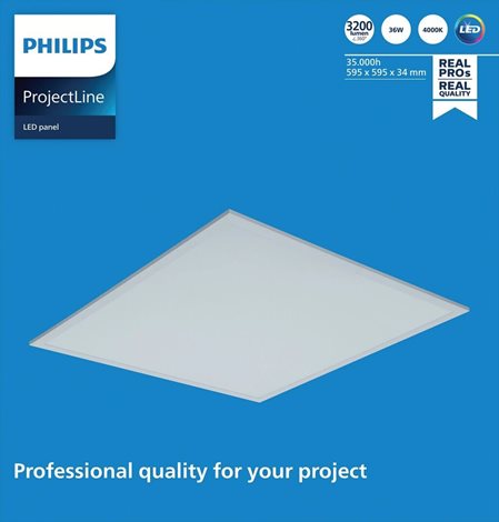 LED panel Projectline 6060 3200lm 4000K NOC 2