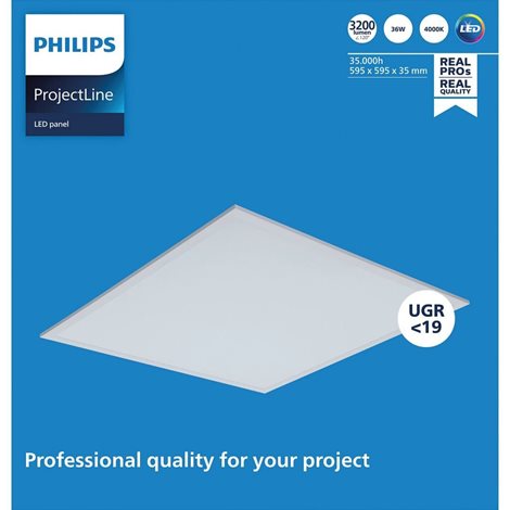 LED panel Projectline 6060 3200lm 4000K OC 4