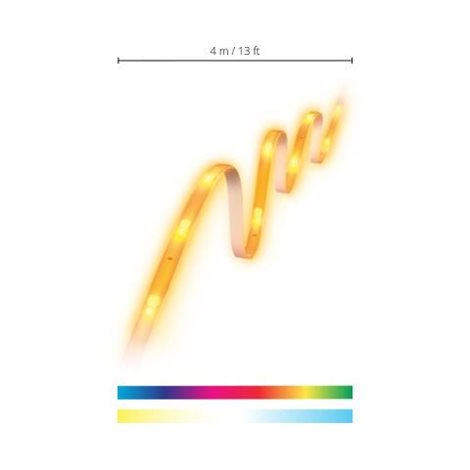 WiZ 1x LED pásek 4m 13W 840lm 2700-5000K RGBW IP20, stmívatelný 2