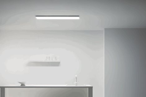 WiZ přisazený LED panel 36W 3400lm 2700-6500K IP20 120x30cm, bílý 2