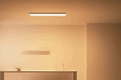 WiZ přisazený LED panel 36W 3400lm 2700-6500K IP20 120x30cm, bílý 4