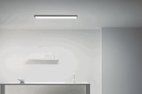 WiZ přisazený LED panel 36W 3400lm 2700-6500K IP20 120x30cm, černý 2