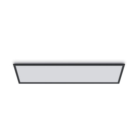 WiZ přisazený LED panel 36W 3400lm 2700-6500K IP20 120x30cm, černý 6