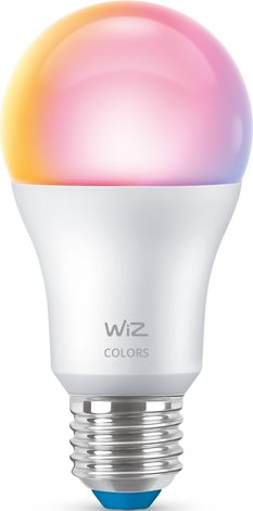 WiZ LED žárovka E27 A60 8W 806lm 2200-6500K RGB IP20, stmívatelná 1