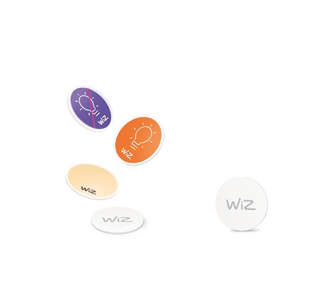 WiZ NFC štítky samolepící IP20, 4 kusy 1