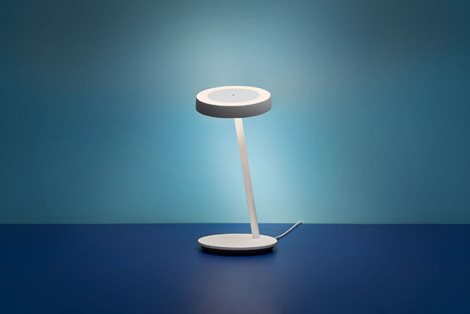 WiZ PORTRAIT stolní lampa LED 10W 600lm 2700-6500K 38cm IP20, bílá 2