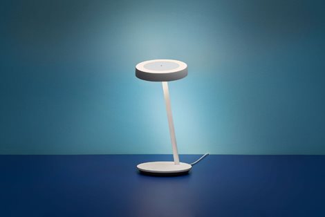WiZ Portrait stolní lampa LED 10W 600lm 2700-6500K 38cm IP20, bílá 2