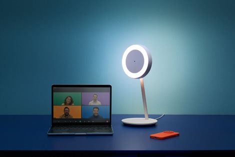 WiZ Portrait stolní lampa LED 10W 600lm 2700-6500K 38cm IP20, bílá 5