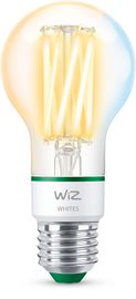 WiZ LED filament žárovka E27 A60 4,3W 903lm 2700-4000K IP20, stmívatelná