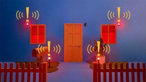 WiZ venkovní kamera IP54, černá 16