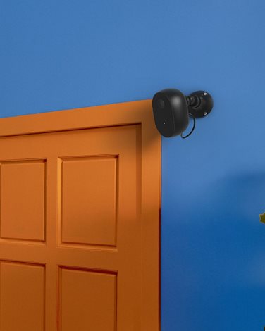 WiZ venkovní kamera IP54, černá 8