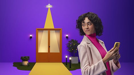 WiZ venkovní kamera IP54, černá 11