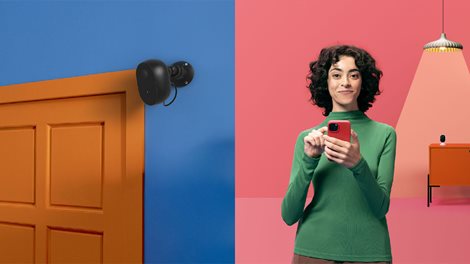 WiZ venkovní kamera IP54, černá 13