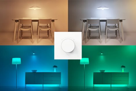 WiZ otočný ovladač IP20, bílá 7