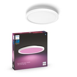 Hue WACA Surimu přisazený LED panel 1x40W 2850lm 2000-6500K RGB IP20 30cm kulatý bílý