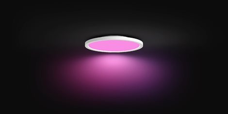 Hue WACA Surimu přisazený LED panel 1x40W 2850lm 2000-6500K RGB IP20 30cm kulatý bílý 4