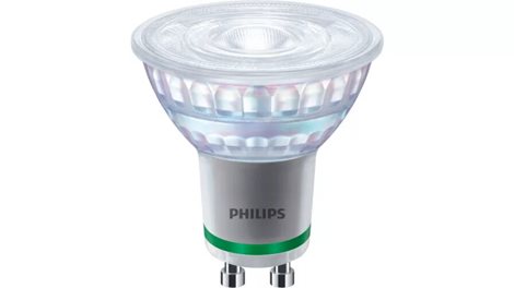 MASTER LEDspot UE 2.1-50W GU10 ND 830 EEL A LED žárovka 2,1W, 230V, 400​lm 1
