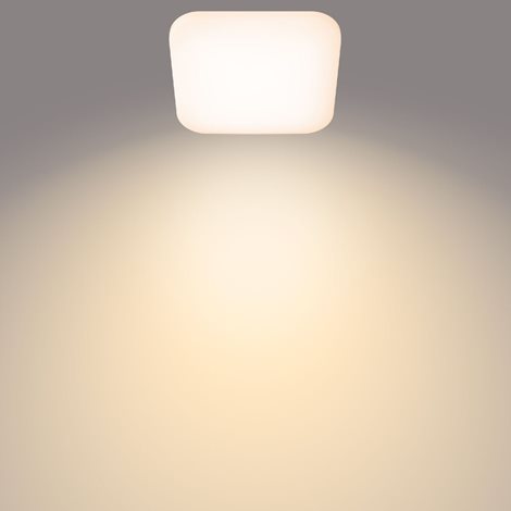 Mauve CL270 přisazené svítidlo LED 12W 1200lm 2700K 26cm hranaté IP20, bílé 2
