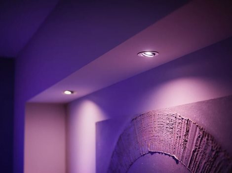 Hue sada 2x LED žárovka WACA GU10 4,2W 400lm 2000K-6500K RGB CRI80 IP20 5