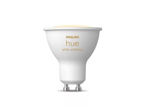 Hue WA LED žárovka GU10 4,2W 400lm 2200K-6500K CRI80 IP20 3