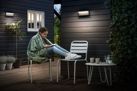 Bustan UltraEfficient venkovní nástěnné LED svítidlo 3,8W  lm 4000K IP44, antracitové 5