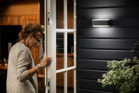 Stratosphere UltraEfficient venkovní nástěnné LED svítidlo 3,8W 800lm 2700K IP44, antracitové 5