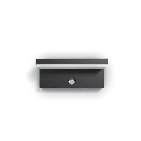 Bustan UltraEfficient venkovní nástěnné svítidlo se senzorem LED 3,8W  lm 4000K IP44, antracitové 2