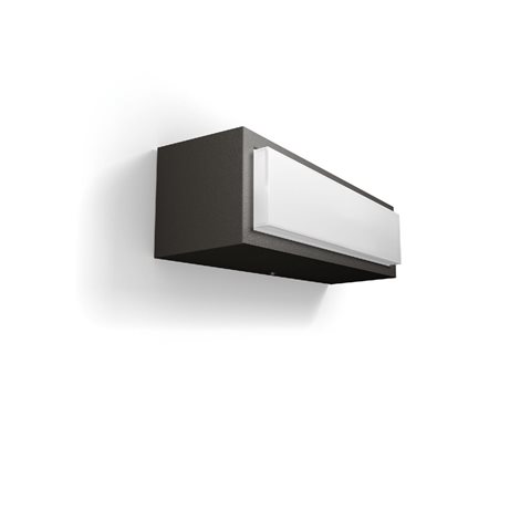 Stratosphere UltraEfficient venkovní nástěnné LED svítidlo 3,8W 800lm 4000K IP44, antracitové 2