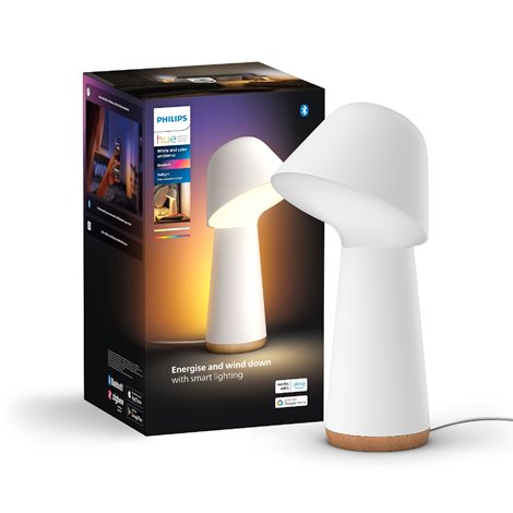 HUE WACA Twilight noční lampička LED 13,4W 1380lm 2000-6500K RGB 33cm IP20, bílá 10