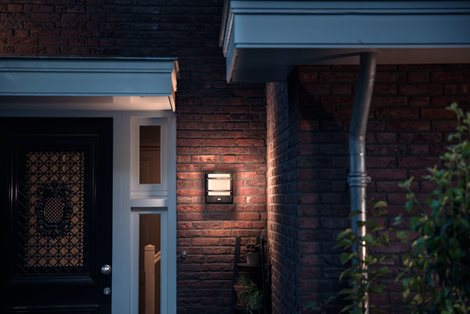 Petronia UltraEfficient venkovní nástěnné svítidlo se senzorem LED 3,8W 800lm 2700K IP44, antracit 4