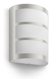 Python UltraEfficient venkovní nástěnné svítidlo LED 3,8W 800lm 2700K IP44, nerezové