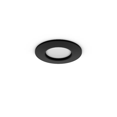 Hue WCA Slim koupelnové zápustné svítidlo LED 8,3W 790lm 2200-6500K RGB 9cm kulaté IP44, černé 5
