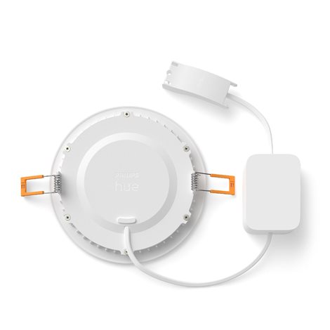 Hue WCA Slim L zápustné svítidlo LED 12W 980lm 2200-6500K RGB CRI80 17cm kulaté IP44, bílé 5