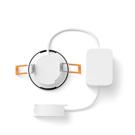 Hue WCA Slim zápustné svítidlo 3x LED 8,3W 790lm 2200-6500K RGB CRI80 9cm kulaté IP44, černé 6