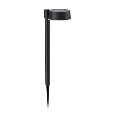 Vynce solární venkovní zemní LED svítidlo 1,5W 200lm 2700K IP44, černé 1