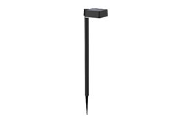 Vynce solární venkovní zemní LED svítidlo 1,5W 200lm 2700K IP44, černé