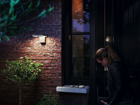 Zonal UltraEfficial solární venkovní nástěnné LED svítidlo s čidlem 1,3W 250lm 3000K  IP44, černé 4