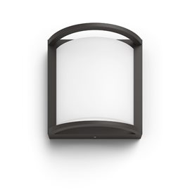 Samondra UltraEfficient venkovní nástěnné LED svítidlo 3,8W 800lm 2700K IP44, antracitové