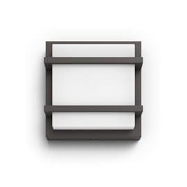 Petronia UltraEfficient venkovní nástěnné LED svítidlo 3,8W 800lm 2700K IP44, antracitové