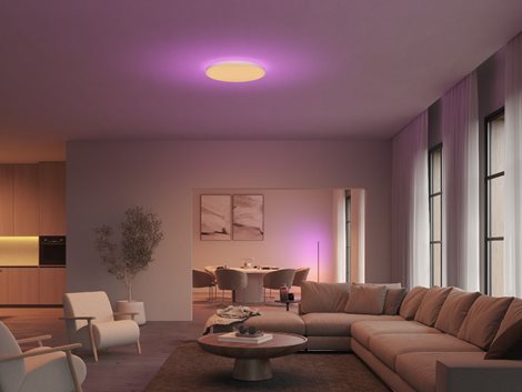 Hue WACA Datura XL stropní svítidlo LED 67W 5390lm 2000-6500K 57,4cm kulaté IP20, bílé 9