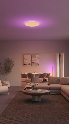 Hue WACA Datura XL stropní svítidlo LED 67W 5390lm 2000-6500K 57,4cm kulaté IP20, bílé 10