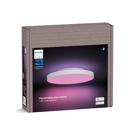 Hue WACA Datura S stropní svítidlo LED 48W 3840lm 2000-6500K 38,4cm kulaté IP20, bílé 2